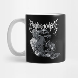 Death Metal Anthony Bourdain Mug